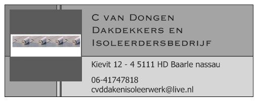 C. van Dongen Dakdekkers en Isoleerdersbedrijf